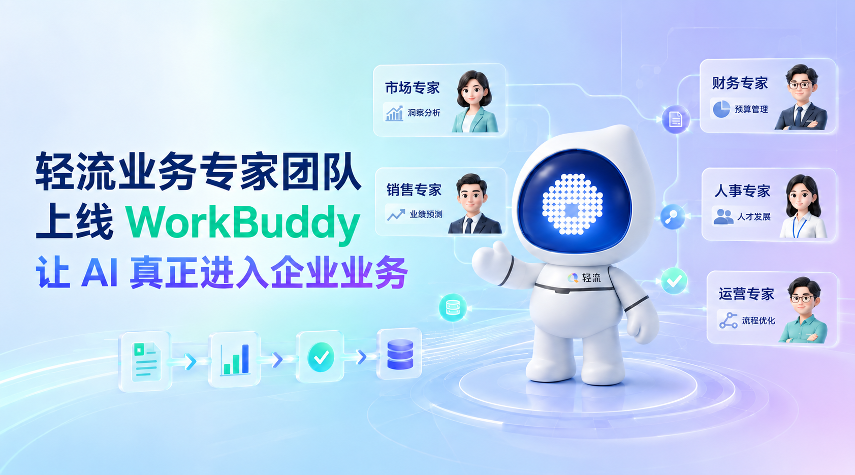 轻流专家团队上线workbuddy